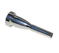 Jiawu Boquilla de Trompeta Chapada en Plata de Cobre 1.5C, Reemplazo para Bach & Conn, Boquilla de Trompeta Plateada Portátil Liviana con Gran Compatibilidad para Reemplazo de Bricolaje Antiguo (nido)