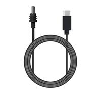 Jiawu Cable de Alimentación Mini USB C a CC de 2M/6,5Pies, Cable Mini USB C para Banco de Energía PD de 65W+, Cable de Repuesto para Satélite Mini Rectangular