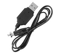 Jiawu Cable de Carga USB para Encendedor de Coche RC Resistente a la Corrosión, Cargador de Bujía Incandescente de Salida de 1,2 V 500 MA para Coches Modelo de Metanol, Cable de Acero Inoxidable