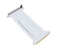 Jiawu Cable Elevador PCIe 4.0, Montaje Vertical GPU Flexible de Alta Velocidad de 128 Gbps, Compatible con Versiones Anteriores, Cable de Extensión con Protector de para PC de Juegos, Servidores y