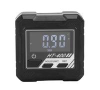 Jiawu Caja de Nivel Digital y Buscador de ángulos, Medidor de ángulo Magnético de 4x90 Grados, Inclinómetro Transportador con Pantalla LCD para Construcciones de Carpintería