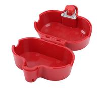 Jiawu Caja de Seguridad con Bloqueo de Enchufe Eléctrico, Solución de Bloqueo Duradera para Enchufes Industriales, Caja de de con Llave para Diversos Entornos de Trabajo