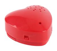 Jiawu Caja de Vibración de Animal de Peluche de Corazón Rojo, Diseño Adorable en Forma de Corazón, Caja de Diversión Interactiva, Juguete para Niños, Incluye 3 Baterías LR44