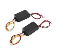 Jiawu Cajas de Módulo de Controlador de Luz Trasera Dinámica Secuencial de 3 Pasos, Universal, 12V, para Señal de Giro de Coche, Flash LED (DC12V)