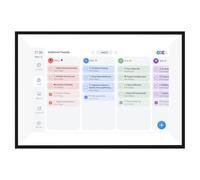 Jiawu Calendario de Planificación Familiar con Pantalla Táctil HD, Conexión WiFi, Sensor Inteligente para una Gestión Fácil de Usar, Organización Diaria, ROM de 32 GB