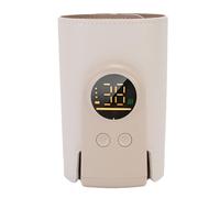 Jiawu Calentador de Biberones Inalámbrico Recargable con Función de Calentamiento Rápido, Calentador de Biberones de Viaje para Leche Durante 48 Horas, Batería de Iones de Litio