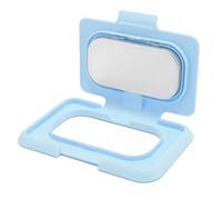 Jiawu Calentador de Toallitas para Bebés con Temperatura Constante, Interfaz USB, Calentador de Secadora Portátil para Ocupados (azul claro)