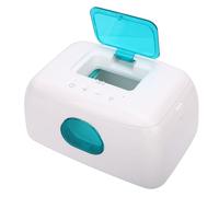 Jiawu Calentador de Toallitas para Bebés, Gran Capacidad y Temperatura Constante, Dispensador de Toallitas Húmedas para Bebés USB con Ventana Visible con Luz Nocturna