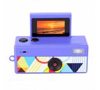 Jiawu Cámara con Llavero, Cámara Digital Retro 1080P con Pantalla Abatible TFT de 0,96 Pulgadas, Batería de 500 MAh, Mini Cámaras para Fotografía, Regalo Ideal para Mejores Amigos