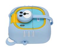 Jiawu Cámara de Impresión Digital Versátil con Pantalla de 2,4 Pulgadas, Cámara de Vídeo de 48MP 1080P para Niños de Escuela en Casa ABS (Blue)