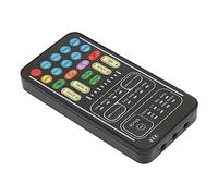 Jiawu Cambiador de Voz, 8 Cambios de Sonido 8 Efectos de Sonido Mini Tarjeta de Portátil, Mini Cambiador de con Interfaz de 3,5 Mm para Teléfono Móvil, Computadora, Tableta, Juego, Transmisión en