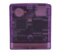 Jiawu Cartucho de Video para Juegos 1000 en 1, Tarjeta de Memoria Flash para Juegos con Tarjeta de Memoria de 8 GB para Gameboy Color Professional y Gameboy Advance SP (Púrpura translúcido)