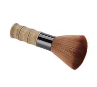 Jiawu Cepillo Suave para Peluquero, Cuello, Cara, Plumero, Fibra, Corte de Pelo, Cepillo de Peluquería para Limpiar el Cabello | Antideslizante, Lavable y de Secado Rápido para Uso Profesional y