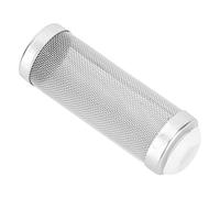 Jiawu Cesta de Malla de Entrada de Filtro de Acuario de Acero Inoxidable, Paquete de 5 Mangas de Malla Protectora de Camarones para Pecera, Protector de Filtro de Metálica Premium para Seguridad de