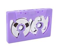 Jiawu Cinta de Casete en Blanco Cinta de Sonido de Carrete a Carrete de Metal Premium para Grabación de Música, Regalo para Músicos, Grabación de 50 Minutos, Construcción de ABS