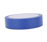 Jiawu Cinta de Pintor, Cinta Adhesiva de 25 Mm y 20 M, Fácil Eliminación, sin Residuos, con Protección de Pintura Impermeable para Paredes, Metal, Vidrio, Madera, Automóviles, Manualidades (azul