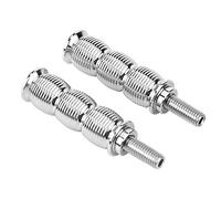 Jiawu Clavija de, Clavija de Freno de Fácil Instalación, de de Motocicleta con Acero Inoxidable para Indian 2015-2018 Sixty Chief Vintage Dark Horse Chieftain Roadmaster Cross Country (SILVER)