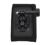 Jiawu Clip de Mochila para Cámara de Acción, Mecanismo de Liberación de una Tecla Fácil de Desmontar para Aventuras Al Aire Libre y Viajes, Material de Tela Flexible