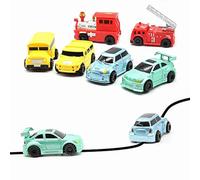 Jiawu Coche de Seguimiento de Línea, Mini Vehículo de Ingeniería con Sensor óptico, Juguete Educativo Stem con Papel para Bolígrafo y Baterías para Niños, Aprendizaje Stem y Desarrollo del