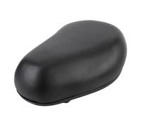 Jiawu Cojín de Asiento para Bicicleta Eléctrica con Absorción de Impactos, Cómodo Sillín de Scooter Grueso con Correa Reflectante, Reemplazo de Asiento de Bicicleta de Cuero PU de Primera Calidad para