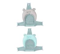 Jiawu COJÍN DE BAÑO PARE BEBÉ, ALmoHADILLA DE BAÑO PARE BEBÉ, ALMOHADA DE AJUSTABLE DE MALLA SUAVE, COJÍN DE APOYO PARA BANTO DE PARA RECIÉN NIDO NACIDO (estilo 1)