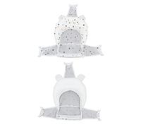 Jiawu COJÍN DE BAÑO PARE BEBÉ, ALmoHADILLA DE BAÑO PARE BEBÉ, ALMOHADA DE AJUSTABLE DE MALLA SUAVE, COJÍN DE APOYO PARA BANTO DE PARA RECIÉN NIDO NACIDO (Tipo 3)