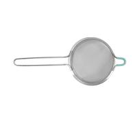 Jiawu Colador de Malla Fina, Tamiz de Harina Manual de Acero Inoxidable de Grado Alimenticio con Largo, Diseño de Doble Remache para Hornear, Cocinar té, café, Especias, Salsa, Separar Semillas y