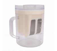 Jiawu Colador de Yogur, Máquina para Hacer Yogur Griego con Separación Rápida de Suero, Colador de Cuajada Colgado con Bolsa de Malla Fina y Tapa para, Leche de Soja, Leche de Nuez