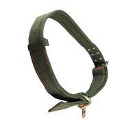 Jiawu Collar de Ganado Ajustable Collar de Transporte de Vacas con Correa de Lona Gruesa para el Cuello, Diseño de Orificio de Doble, Suministro de Tracción de Ganado Resistente Al Desgaste para