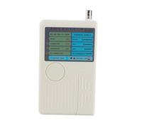 Jiawu Comprobador de Cable de Red LAN Portátil 4 en 1 con Control Remoto RJ45 RJ11 USB BNC, Rastreador de Cable UTP STP y Detector de Fallas de Cables, Indicador de Batería Baja