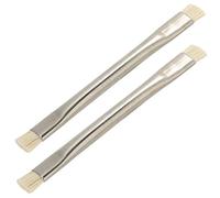 Jiawu Conjunto de Ráfaga Antiestática, Herramienta de Limpieza de Placa Base de ESD para Tableros de PCB, Removedor de Polvo para Cerdas Suaves para Piezas de Teléfonos Celulares, 2 Cepillos para