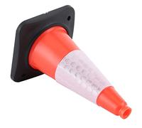 Jiawu Cono de Carretera RC, Cono de Tráfico Reflectante de 3 Pulgadas, de Seguridad Vial en Miniatura con Tamaño Compacto, para Entrenamiento de Coches RC, Mejora de Habilidades de Patinaje (Rojo)