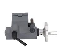 Jiawu Contrapunto de Mini Torno, Reemplazo de Contrapunto Resistente a la Corrosión a Prueba de Herrumbre de Aluminio Fundido a Presión, Central Trasero de Montaje Central con y Tornillo para 7x12