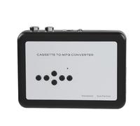 Jiawu Convertidor de Casete a MP3, Convertidor Portátil de Cinta a MP3 Plug and Play, de Casete con Captura de USB para Computadora, Reproductor de y Altavoz