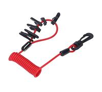 Jiawu Cordón de Seguridad de Parada de Emergencia para Motor de Barco, | Cordón Kill Switch con extensión de resorte de 1,2 m para , , , Mercruiser