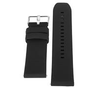 Jiawu Correa de Reloj Inteligente, Repuesto de Correa de Reloj de Silicona para Correr para Hombres y Mujeres (BLACK)