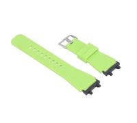 Jiawu Correa de Repuesto para Reloj Inteligente, Correa de Silicona Ajustable, Cómoda de Llevar, Suave, Duradera, Ligera para Active (verde fluorescente)