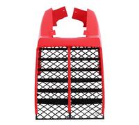 Jiawu Cubiertas Laterales de Plástico Rojo para Tanque de Gasolina de con Parrilla Integrada para Banshee 350 YFZ350 YFZ350LE, Cubierta Duradera, 5 Accesorios, Color Rojo, 1987-2006, Entusiastas de