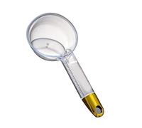 Jiawu Cuchara de Arroz con Largo, 180 Ml, Taza de Arroz Transparente, Diseño de Clip de Luz Simple, Cuchara Medidora de Porciones para Cocina, Baño, Lavadero, Plástico de Poliestireno (Transparente)