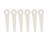 Jiawu Cuchilla de Cabezal de Corte, 24 Piezas de Cuchillas de Repuesto de Nailon de Alta Tenacidad Resistente Al Desgaste para Cortadora de Césped con Desbrozadora Compatible con FS38 FS40 FS45 FS46