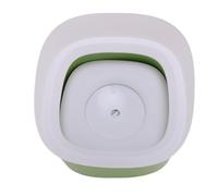 Jiawu Cuenco de Agua Flotante para Perros, Alimentador de Agua Elevado Antisalpicaduras a Prueba de Polvo, Cuenco de Antiderrames con Filtro para Todas Las Razas (Green)