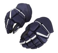 Jiawu de Hockey sobre Hielo, 1 par, Cómodos de Hockey sobre Patines con Acolchado de Espuma EVA, Diseño de Malla Transpirable para Deportes de sobre Hielo, Ajuste Tradicional de 11 Pulgadas (9