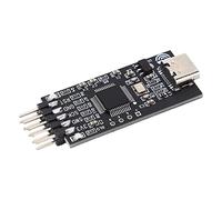 Jiawu Depurador de Desarrollo Quemador de Emulador sin Controlador de Puerto USB Tipo C, Descargador de Desarrollo con Interfaz SWD Puerto Serie Virtual para Chips Cortex M