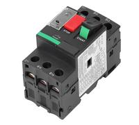 Jiawu Disyuntor de Motor AC690V 6-10A Control de Botón Magnético Térmico, Interruptor Protector de Motor de Montaje en Riel de 35 Mm para Protección contra Cortocircuitos y Sobrecargas