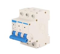 Jiawu DZ47-63 Disyuntor de Protección contra Fugas a Tierra 3P 32A 400V, Disyuntor de Protección contra Fugas de 3 Polos 32A 400V, de Corriente de Caja Moldeada con Cortocircuito de Sobrecarga