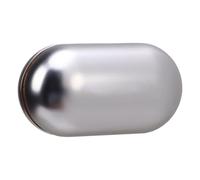 Jiawu Elegante Juguete de Empuje con Tarjeta Flash de Acero Inoxidable para Aliviar el Estrés para Todas Las Ocasiones, Pequeño Juguete Portátil para Conversar, Tarjetas Flash de Metal