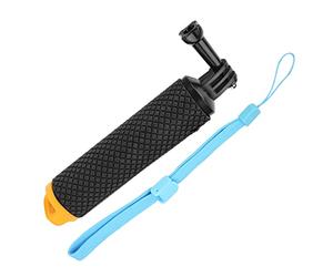 Jiawu Empuñadura Flotante, 7.1 Pulgadas, ABS, Cuadros Antideslizantes | Flotador monopié para buceo, cuerda de mano ajustable, Compatible con funda impermeable, snorkel, surf, natación, Osmo