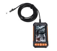 Jiawu Endoscopio Industrial de Doble Lente Cámara de Inspección HD 1080P con Pantalla de 4,3 Pulgadas para Mantenimiento Automotriz e Inspección Mecánica - Pantalla ABS Longitud del cable: 5 M