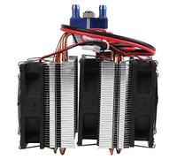 Jiawu Enfriador Termoeléctrico de Agua Semiconductor, de Refrigeración de 120 W 180 W con Tubo de Cobre para Pecera, Kit de Bricolaje para Acuario 30 L-40 L (180W (adecuada para pecera de 40L))