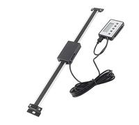 Jiawu Escala Lineal de Lectura Digital de 300 Mm para Tornos de Fresadoras, Kit de Lectura Digital con Pantalla LCD de Resolución Precisa de 0,01 Mm con Velocidad Rápida de/s